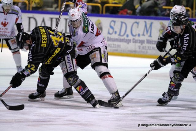 Photo hockey match Rouen - Briançon  le 16/03/2013