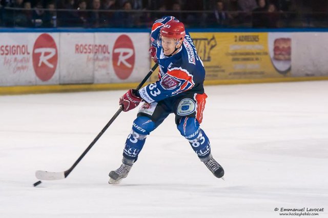 Photo hockey match Lyon - Brest  le 23/03/2013