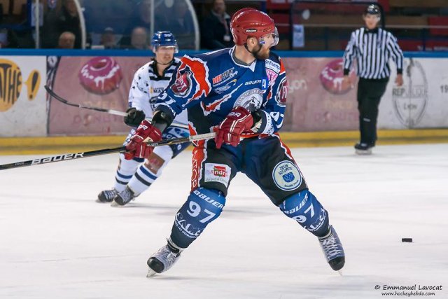 Photo hockey match Lyon - Brest  le 23/03/2013