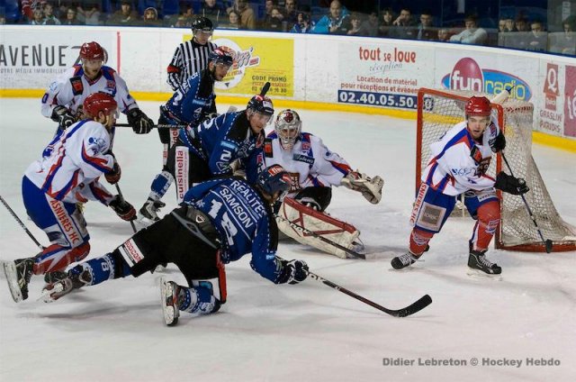 Photo hockey match Nantes - Asnières le 23/03/2013