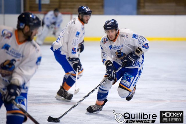 Photo hockey match Roanne - Marseille le 23/03/2013