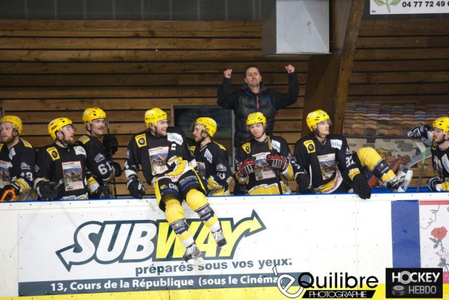 Photo hockey match Roanne - Marseille le 23/03/2013