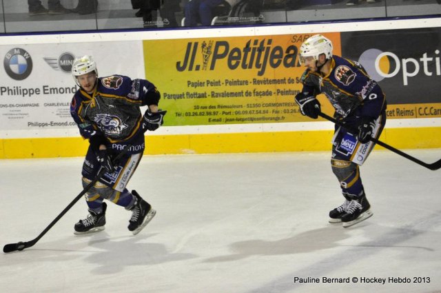 Photo hockey match Reims - Montpellier  le 23/03/2013