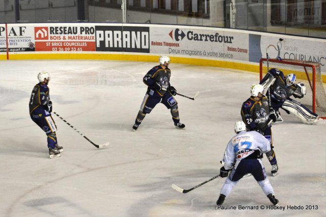 Photo hockey match Reims - Montpellier  le 23/03/2013