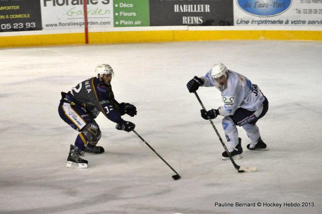 Photo hockey match Reims - Montpellier  le 23/03/2013