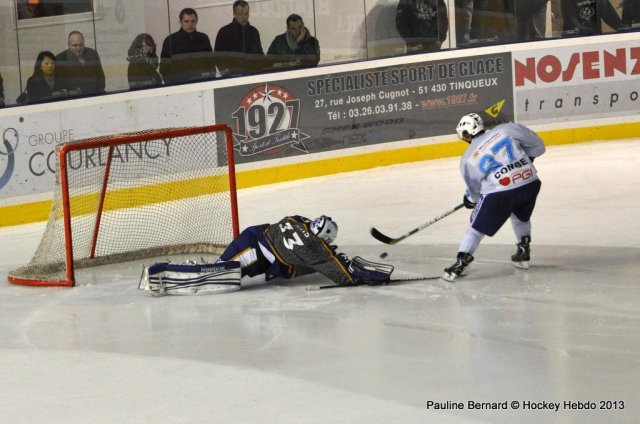 Photo hockey match Reims - Montpellier  le 23/03/2013