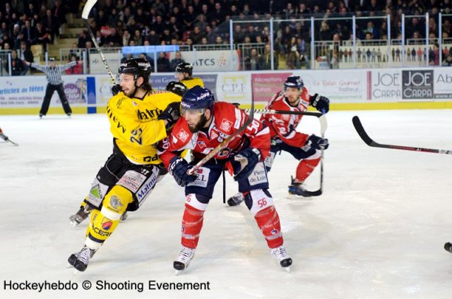 Photo hockey match Angers  - Rouen le 26/03/2013