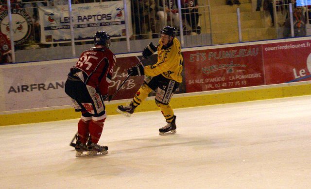 Photo hockey match Angers  - Rouen le 26/03/2013