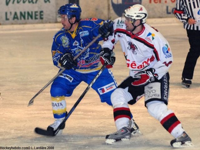 Photo hockey match Villard-de-Lans - Briançon  le 22/11/2008