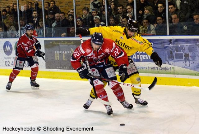 Photo hockey match Angers  - Rouen le 27/03/2013
