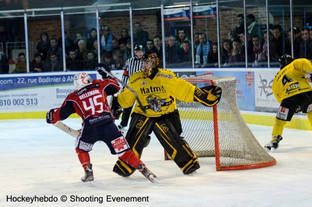 Photo hockey match Angers  - Rouen le 27/03/2013