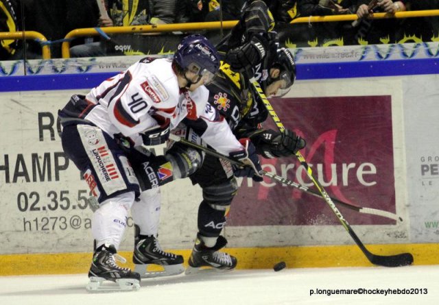 Photo hockey match Rouen - Angers  le 29/03/2013