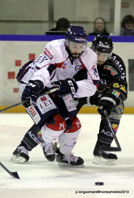 Photo hockey match Rouen - Angers  le 29/03/2013