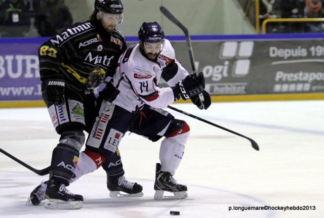 Photo hockey match Rouen - Angers  le 29/03/2013