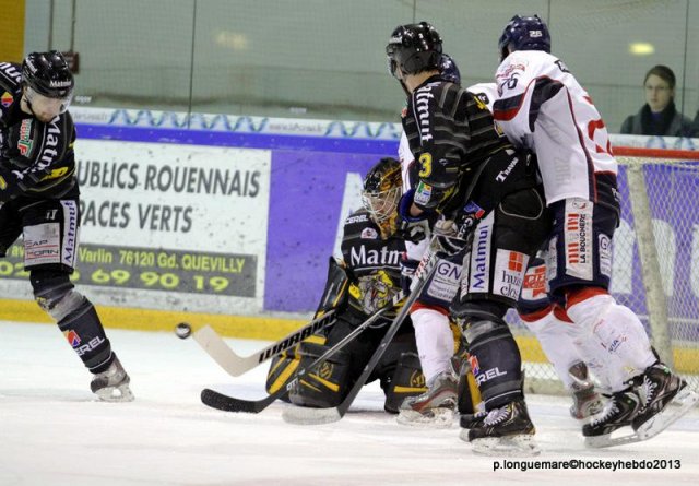 Photo hockey match Rouen - Angers  le 29/03/2013