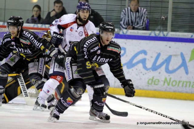Photo hockey match Rouen - Angers  le 29/03/2013