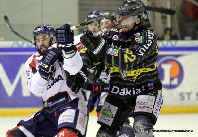 Photo hockey match Rouen - Angers  le 29/03/2013