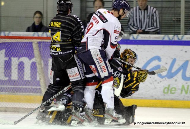 Photo hockey match Rouen - Angers  le 29/03/2013