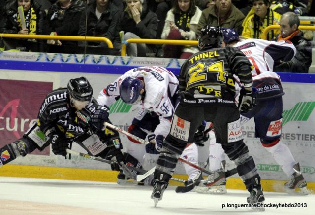 Photo hockey match Rouen - Angers  le 29/03/2013