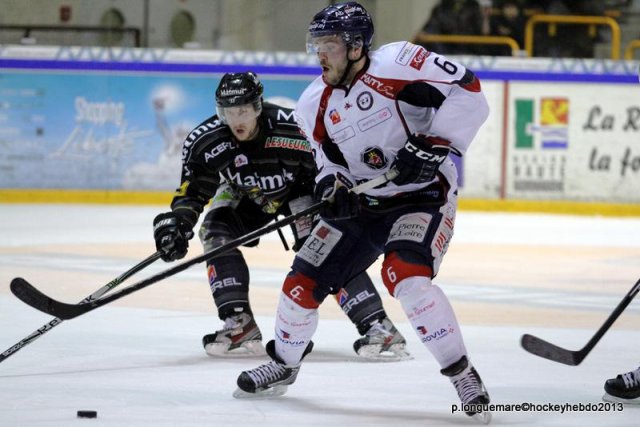 Photo hockey match Rouen - Angers  le 29/03/2013