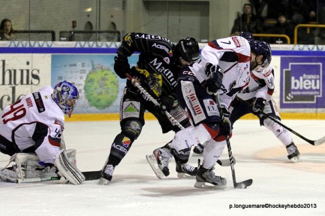 Photo hockey match Rouen - Angers  le 29/03/2013