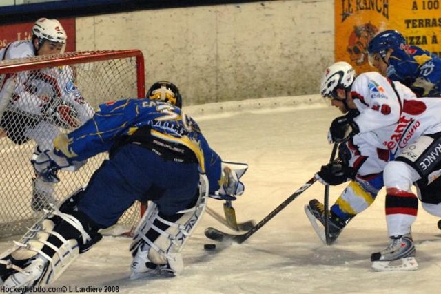 Photo hockey match Villard-de-Lans - Briançon  le 22/11/2008