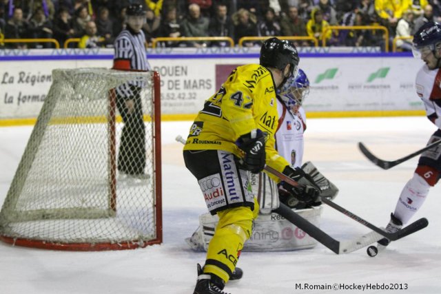 Photo hockey match Rouen - Angers  le 30/03/2013