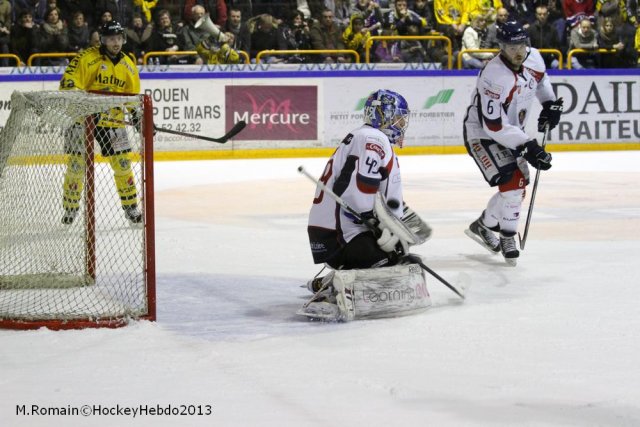 Photo hockey match Rouen - Angers  le 30/03/2013