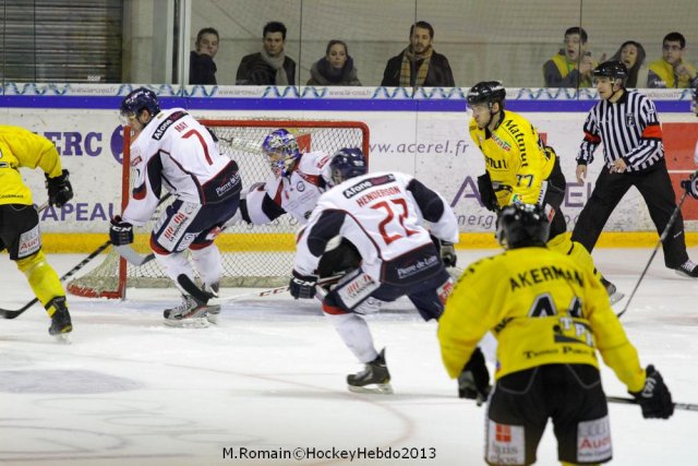Photo hockey match Rouen - Angers  le 30/03/2013