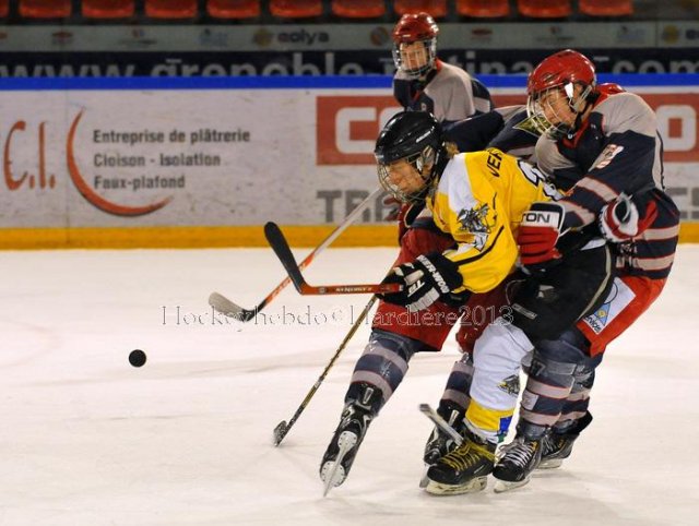 Photo hockey reportage U18 élite :  Amiens sacré  Champion ! 