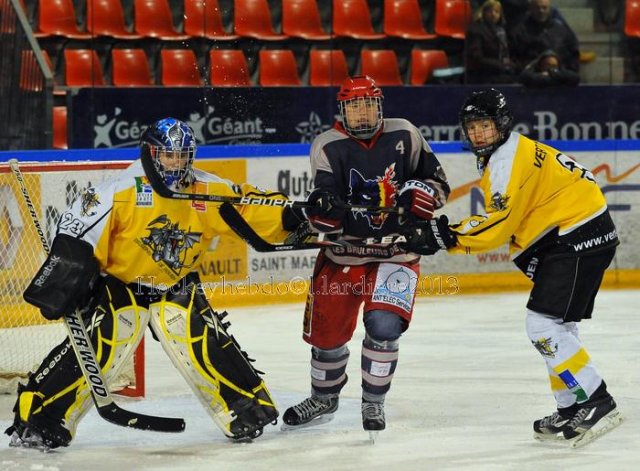 Photo hockey reportage U18 élite :  Amiens sacré  Champion ! 
