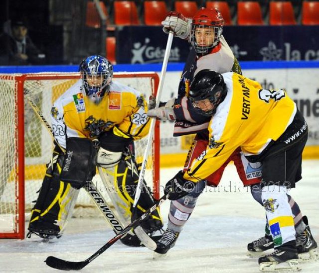 Photo hockey reportage U18 élite :  Amiens sacré  Champion ! 