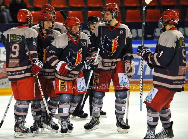 Photo hockey reportage U18 élite :  Amiens sacré  Champion ! 