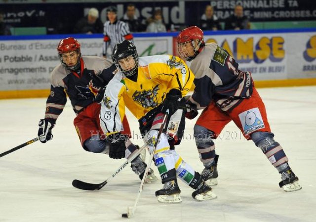 Photo hockey reportage U18 élite :  Amiens sacré  Champion ! 