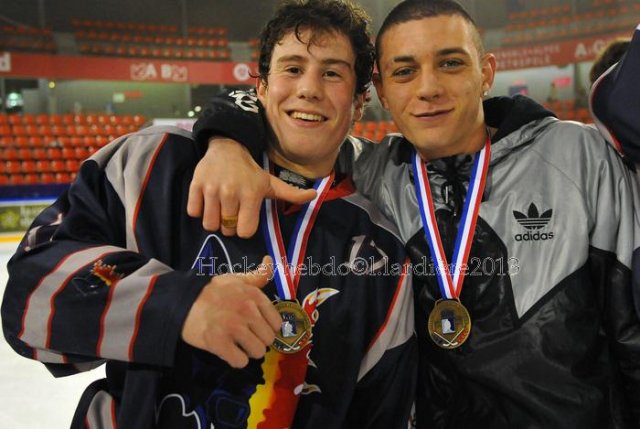 Photo hockey reportage U18 élite :  Amiens sacré  Champion ! 