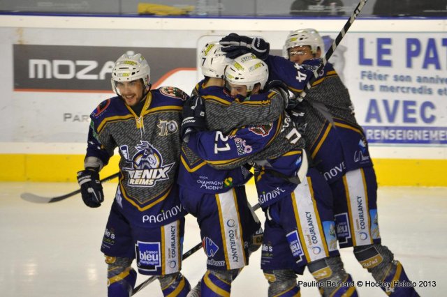 Photo hockey match Reims - Montpellier  le 30/03/2013