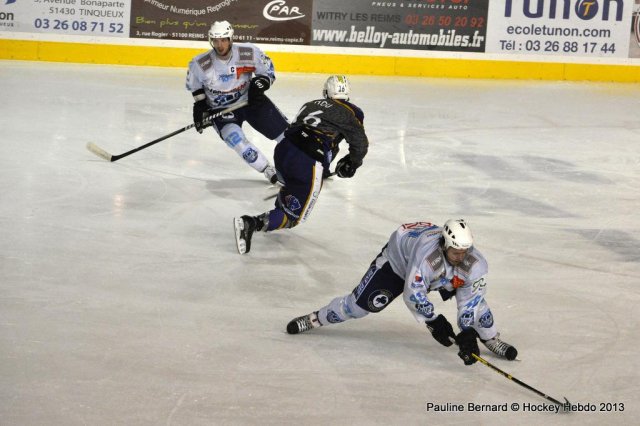 Photo hockey match Reims - Montpellier  le 30/03/2013