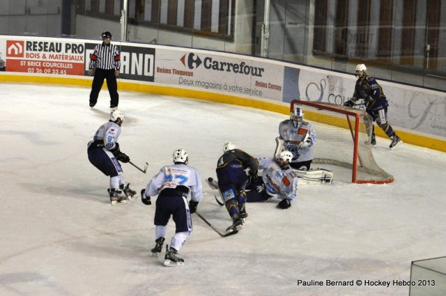 Photo hockey match Reims - Montpellier  le 30/03/2013