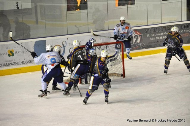 Photo hockey match Reims - Montpellier  le 30/03/2013