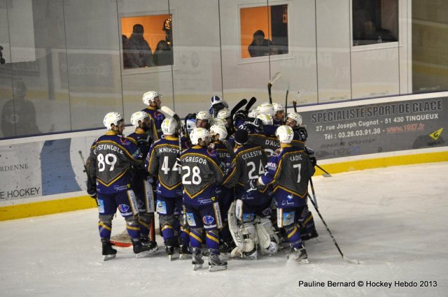 Photo hockey match Reims - Montpellier  le 30/03/2013