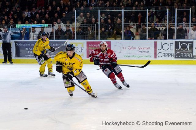 Photo hockey match Angers  - Rouen le 02/04/2013