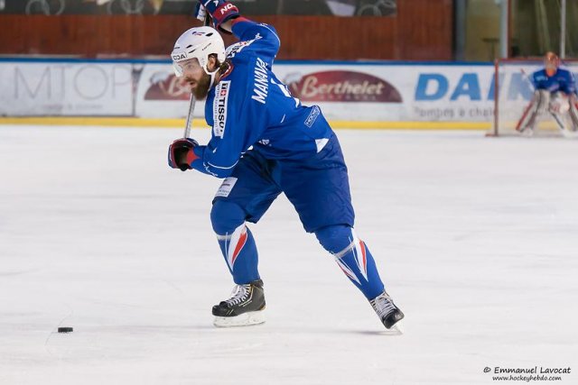 Photo hockey reportage France - Norvège match 1