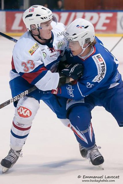 Photo hockey reportage France - Norvège match 1