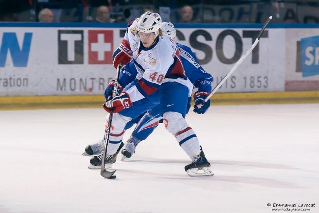 Photo hockey reportage France - Norvège match 1