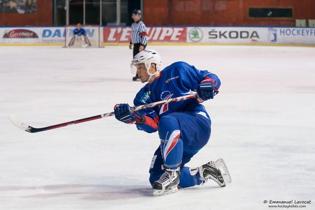 Photo hockey reportage France - Norvège match 1