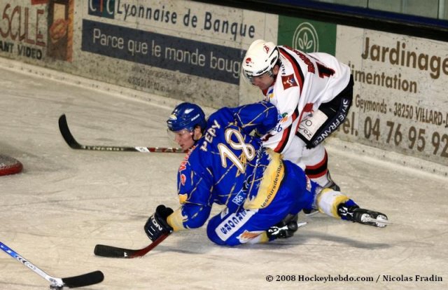 Photo hockey match Villard-de-Lans - Briançon  le 22/11/2008
