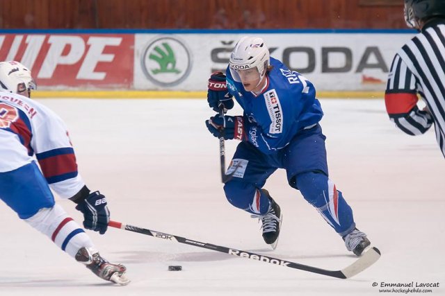 Photo hockey reportage France - Norvège match 1