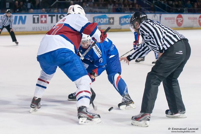 Photo hockey reportage France - Norvège match 1