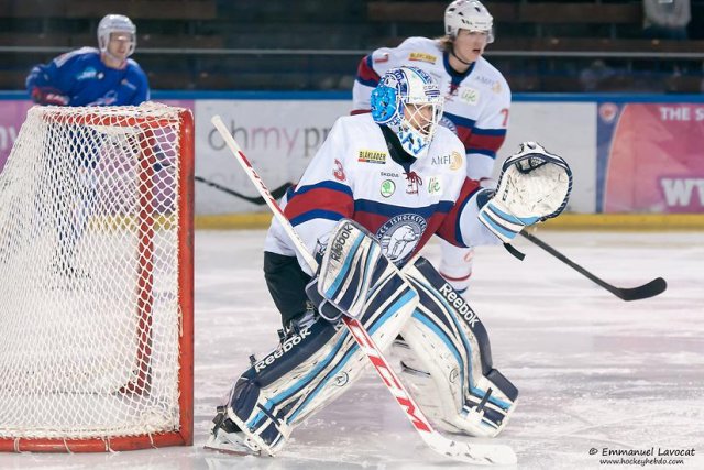 Photo hockey reportage France - Norvège match 1