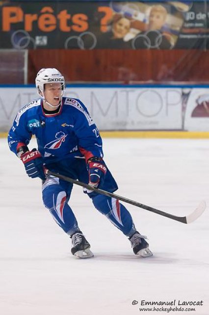 Photo hockey reportage France - Norvège match 1